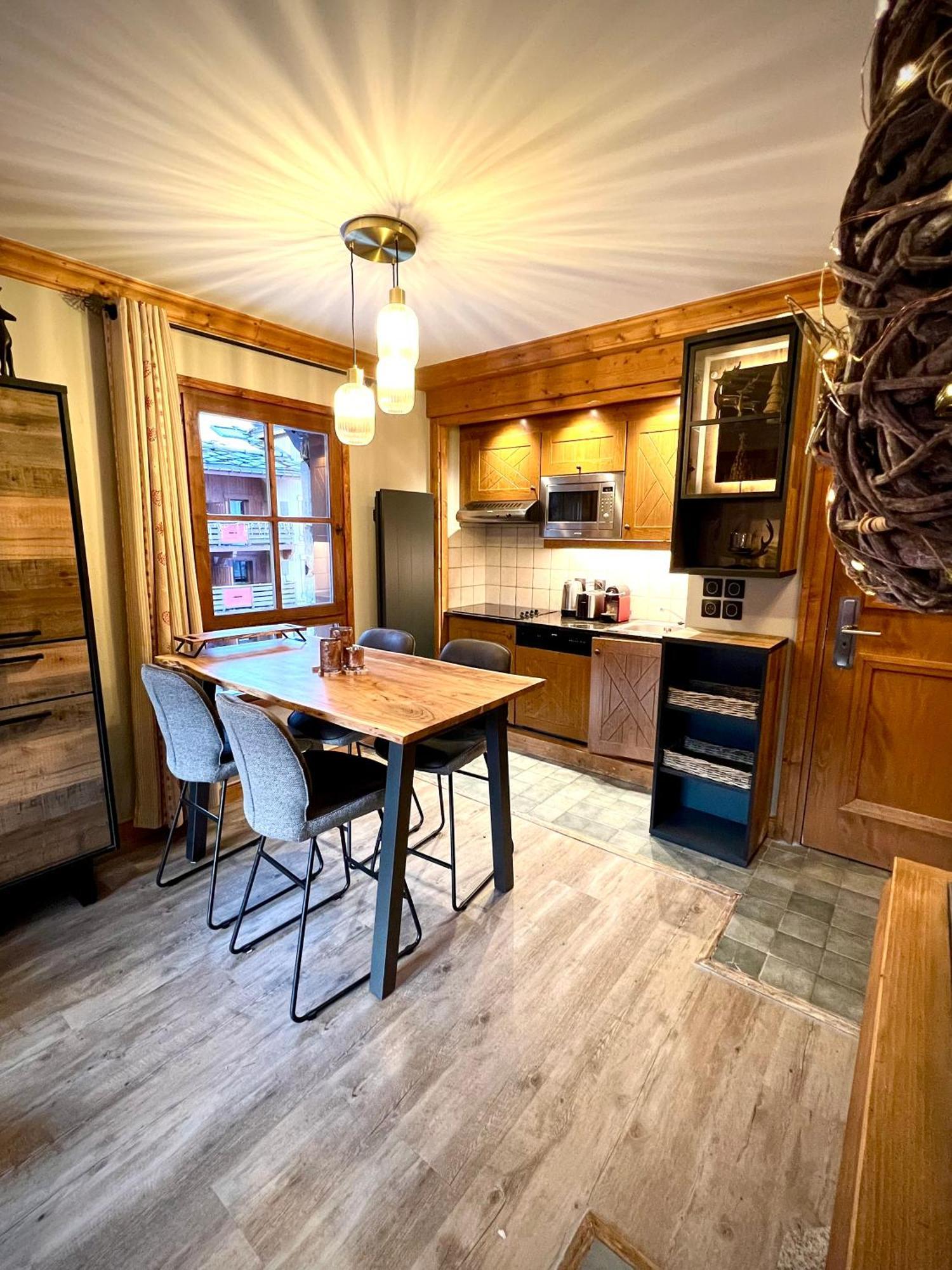Arc 1950 - Chalet Des Lys - Appt Luxe 4 Pers Les Arcs  ภายนอก รูปภาพ